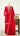 Georgette Red Handwork Women's Kurta Set