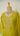 Mustard Green Kurti Suit with Hand Embroidered Neckline
