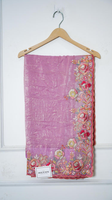 Fendi Crush Saree with Pearlwork