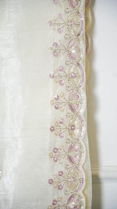 Fendi Crush Saree with Stone Border