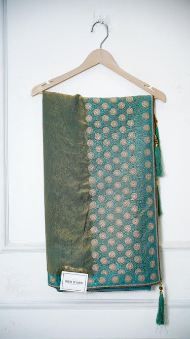 Fendi Silk Pallu Saree