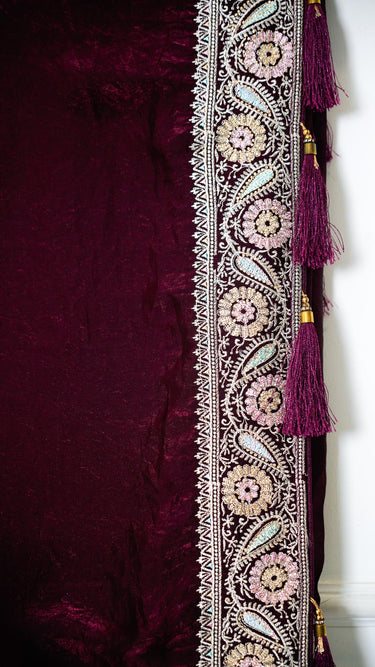 Fendi Zari Border Saree