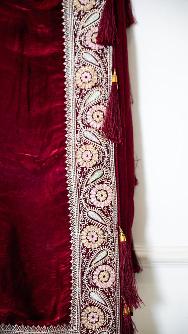 Fendi Zari Border Saree