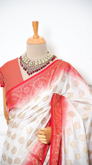 Dola Silk with Swarovski Saree