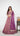 Purple Hand Embroidered Cosmos Lehenga