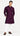 Mens Geometric Rayon Kurta in Wine
