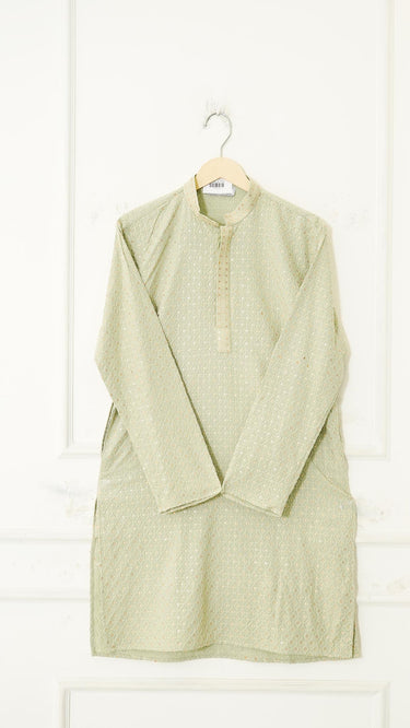 Mens Pastel Rayon Kurta Panache