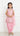 Floral Pastel Thread and Sequin Girls Kurti Set