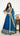 Fendi Lehenga Set with Floral Edge