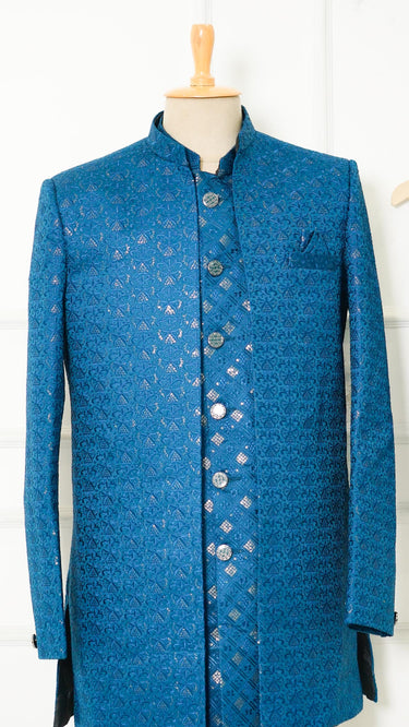 Designer Shrug Indowestern Mens Suit