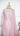 Baby Pink Beaded Handwork Kurti Suit