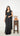 Black Ready to Wear Saree with Corset Blouse