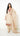 Cosmos Gold Kurti Suit with Contrast Neckline