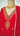 Red Handwork Women's Kurta Set in Georgette