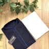 Cotton Kurta Dark Blue - House of Nepal