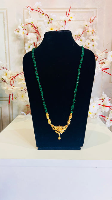 Gold Plated Hydro Crystal Mangalsutra Mahi