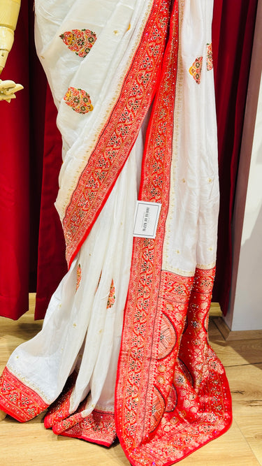 Heavy Handwork Saree