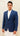 Mens Blue Check Blazer