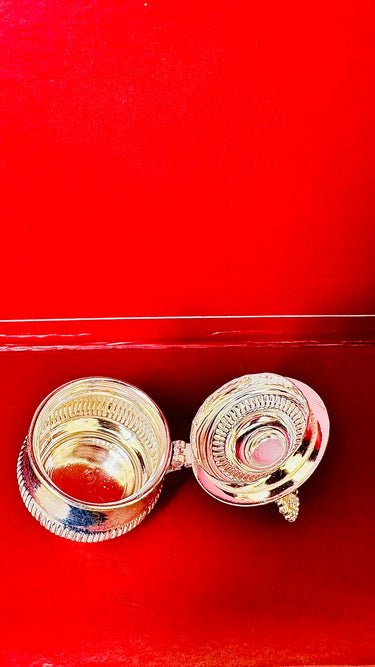 Pure Silver Sindur Box