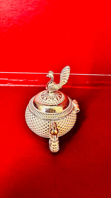 Pure Silver Sindur Box