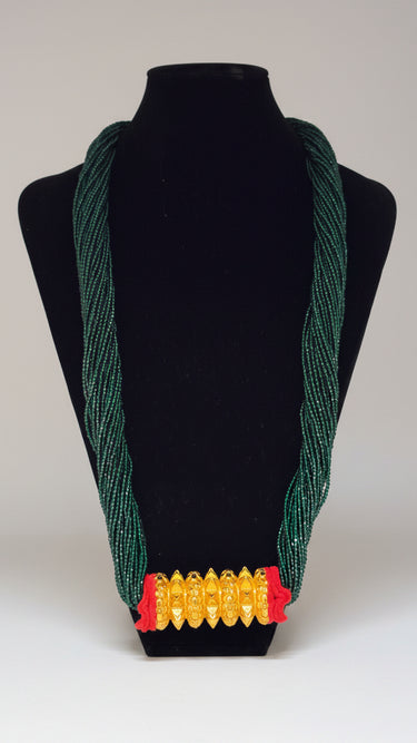 Gold Plated Hydro Crystal Bhukke Maili Tilhari