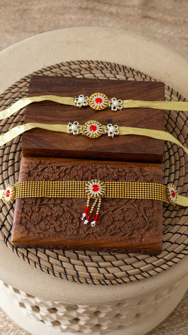 Krishna Necklace, Belt and Handpiece Set - House of Nepal