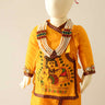 Nepalese Krishna Dress Set For Boy Viburnum - House of Nepal