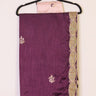 Vichitra Silk Sequin Saree - House of Nepal