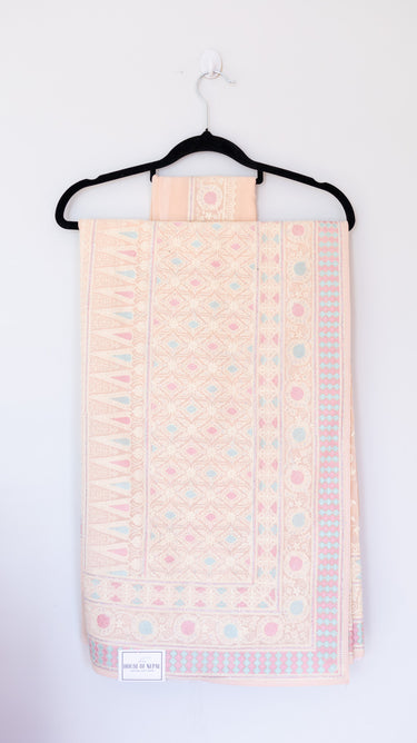 Georgette Threadwork Saree - House of Nepal