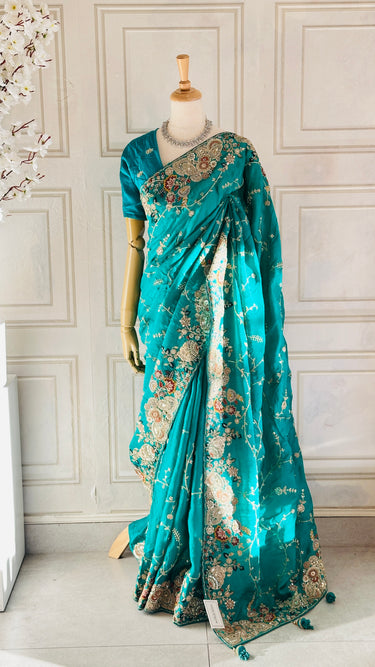 Heavy Jaal Saree