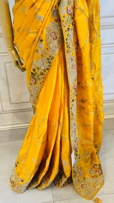 Heavy Jaal Saree