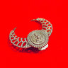 Half Moon  Brooch with Ganesh - House of Nepal