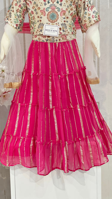 Multicolor Lehenga Choli Set