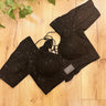 Half Sleeve  Boutique Blouse Sleek Ebony - House of Nepal