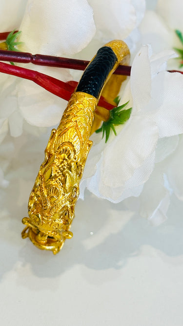 Gold Imitation Dragon Bangle