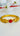 Gold Imitation Red Stone Dragon Bangle