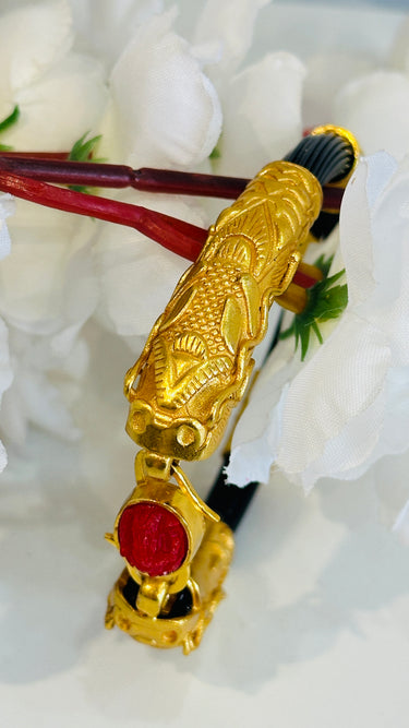 Gold Imitation Dragon Muga Bangle