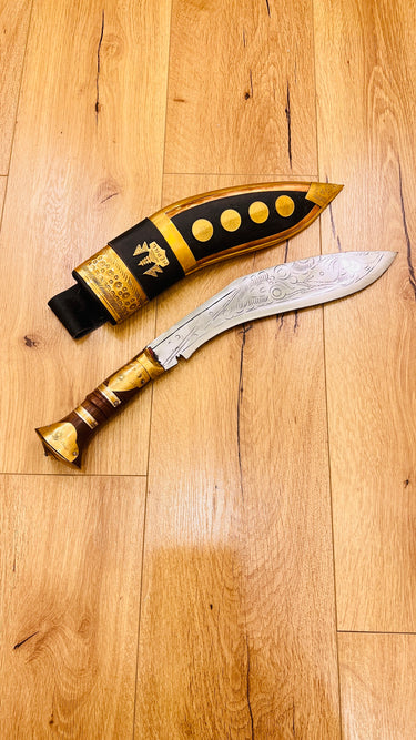 11 inches Dragon Khukuri With Stand - House of Nepal