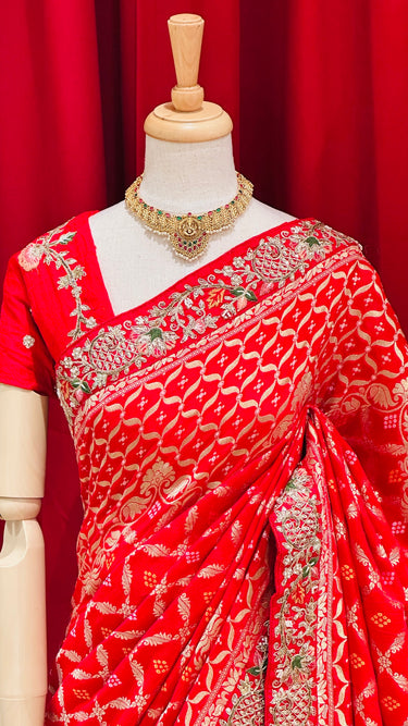 Khaddi Georgette  Saree