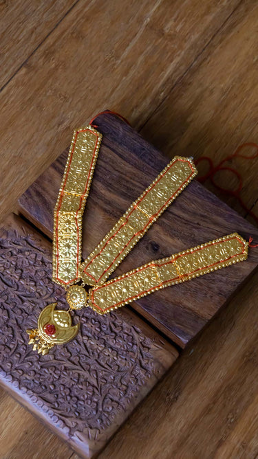 Nepali Traditional Gold Imitation Sirbindi