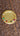 Traditional Nepali Gold Imitation Chandrama Hair Pin Round