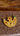 Traditional Nepali Gold Imitation Chandrama Hair Pin Navaratna