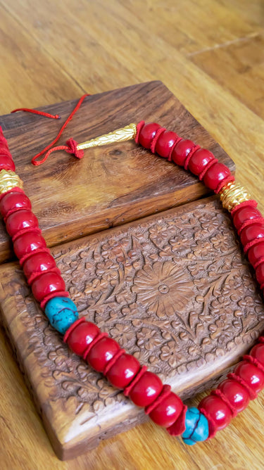 Peehruu (Peru) Mala Traditional Nepali Necklace