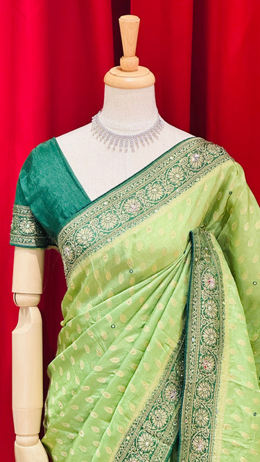 Dola Silk Handwork Saree