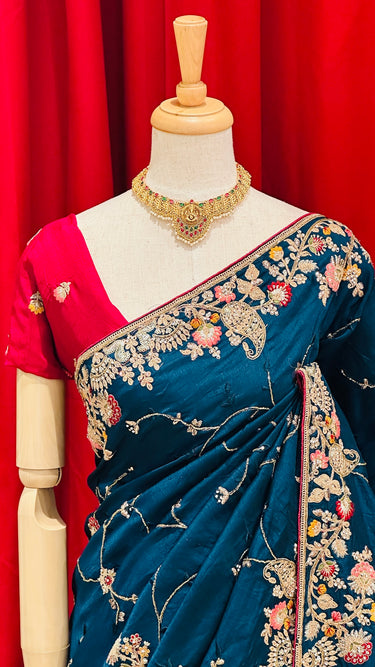 Heavy Jaal Saree