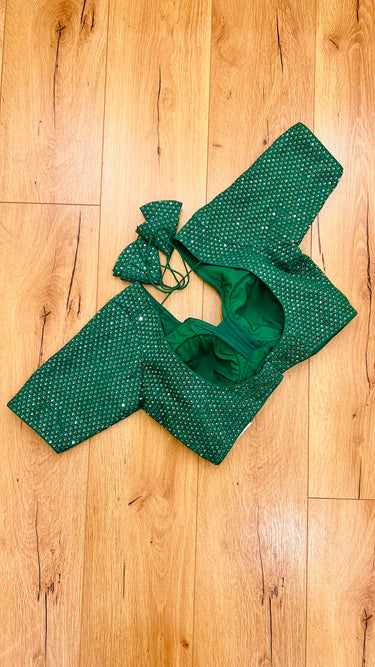 Half Sleeve Boutique Blouse Jade Olive Allure