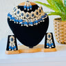 Designer Necklace Set With Earrings and Bindi - House of Nepal