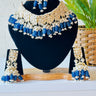 Designer Necklace Set With Earrings and Bindi - House of Nepal
