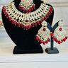 Designer Necklace Set With Earrings and Bindi - House of Nepal
