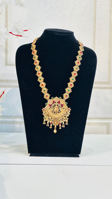 Brass Temple Jewellery Lotus